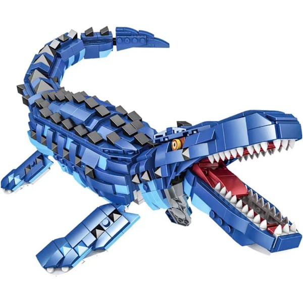 Dinosaurie-serie Mosasaurus byggklossar set (713 delar) Present till vuxna och barn