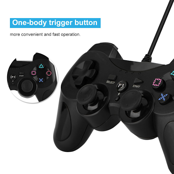 S102 Trådbunden spelkontroll Gamepad Bluetooth spelkontroll ABS joystick Bluetooth-kontroll