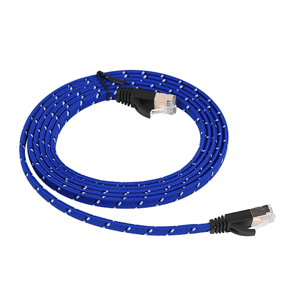 CAT7 RJ45 10 Gbps Patch Shielded Lan Nätverkskabel Platt Ethernet-kabel 1,8 m