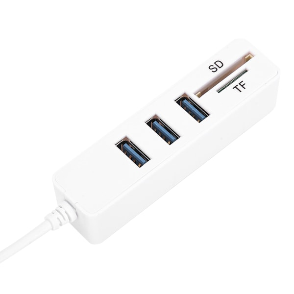 USB-hubb USB3.0-port minneskort/litet minneskortläsare höghastighets USB-kombinationsdator