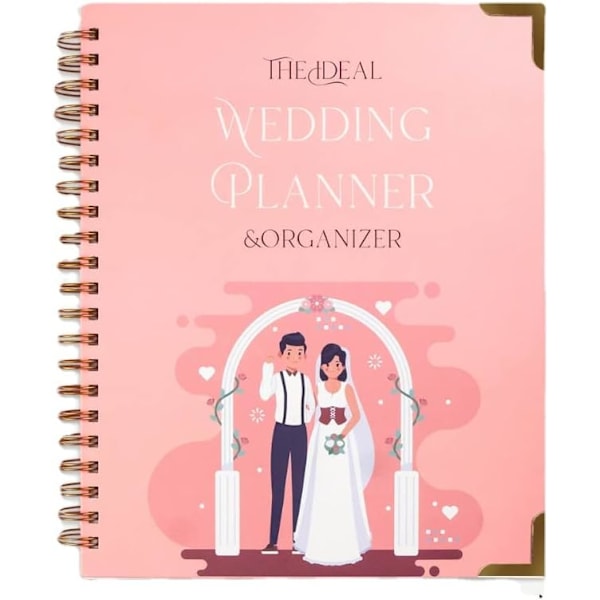 WeddingWeekly & Monthly Life Planner - Organisointi ja suunnittelu tehokkuuden, aikahallinnan ja tavoitteiden saavuttamiseksi