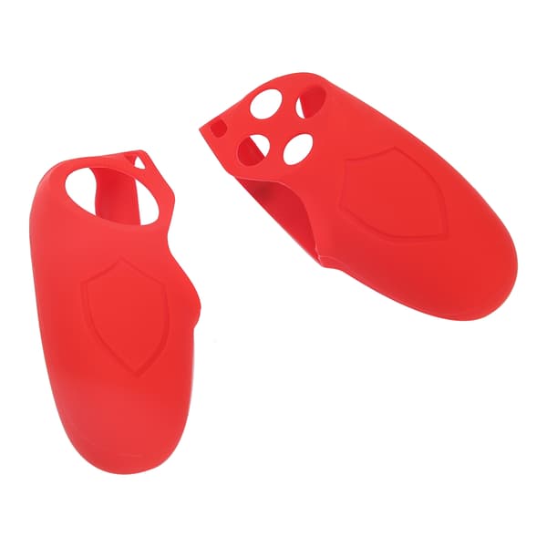 1 par split antiskid gamepad silikonbeskyttelsesdeksel passer til PS4/PS4 Slim/PS4 ProRed