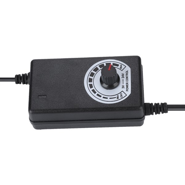 24W 3-24V Strømadapter med LED-display Spændingsregulering