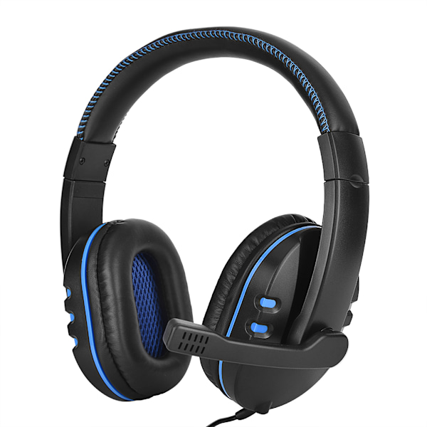 Trådbundet spelheadset 3,5 mm med mikrofon för PS4 / XBOX / Smartphone
