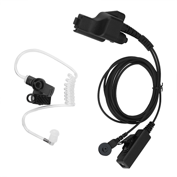 Air Tube Ørepropp PTT Walkie Talkie Headset for Motorola Toveis Radio