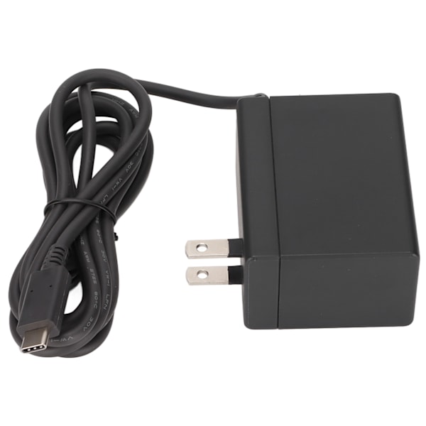 Bærbar hurtiglader for Switch-strømadapter, AC-adapter for Switch 100-240V US-plugg