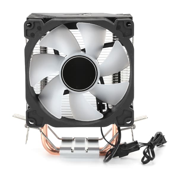 CR1200 CPU-køler 2 varme rør tårn køling fans køleplade computer tilbehør