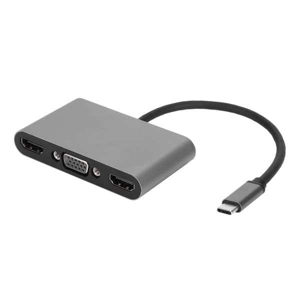5 i 1 TypeC Docking Station TypeC til HDMI/VGa PD Kabeladapter Konverter til Bærbar
