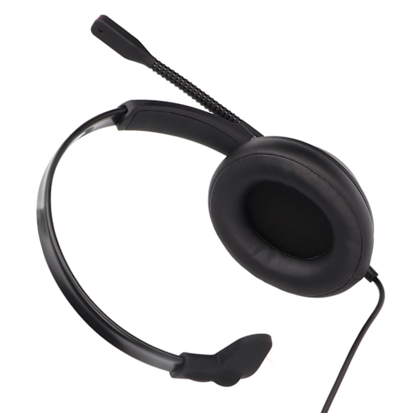 3,5 mm affärsheadset ENC brusreducering volymjustering monoaural telefonheadset med mikrofon för hemmakontor