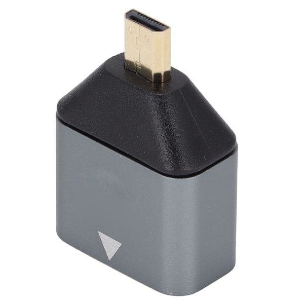 HD Multimedia Interface-adapter, hane till hona, aluminiumlegering, 4K Micro HD Multimedia Interface-adapter