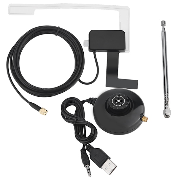 174-240MHz Tuning DAB/DAB+ Digital Radio Antenna SMA Plug 3.5mm Audio Output USB DAB Receiver