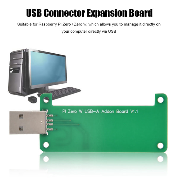 USB-adapterkort för Raspberry Pi Zero 1.3/Zero W med verktygssats