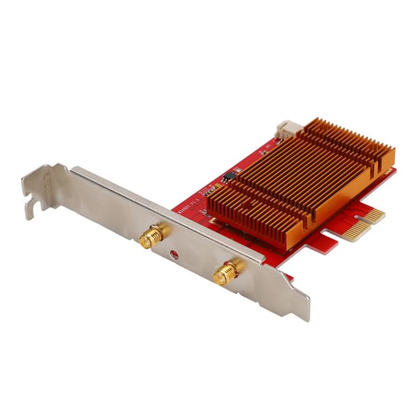 For Intel 9260AC Dual-band Wireless Bluetooth PCI-E Desktop Network Card med lang antenne