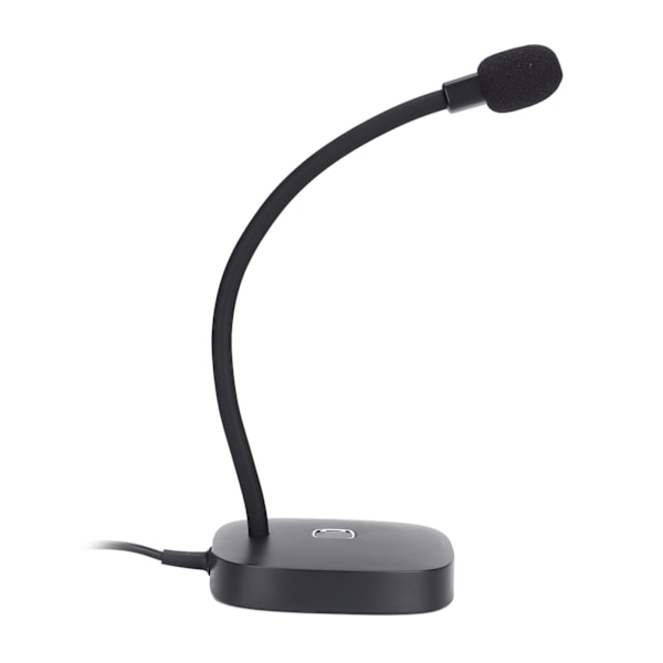 USB-mikrofon - Enkel stil - Omnidirektionel - 360° justerbar - Computerudstyr til Win XP - til Win 7 - til OS X - Sort