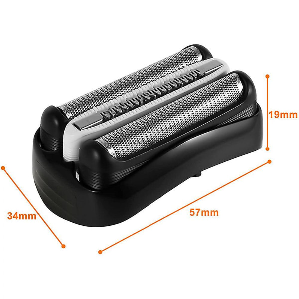 For Braun 3-serie elektrisk barbermaskin 32b skjærehode