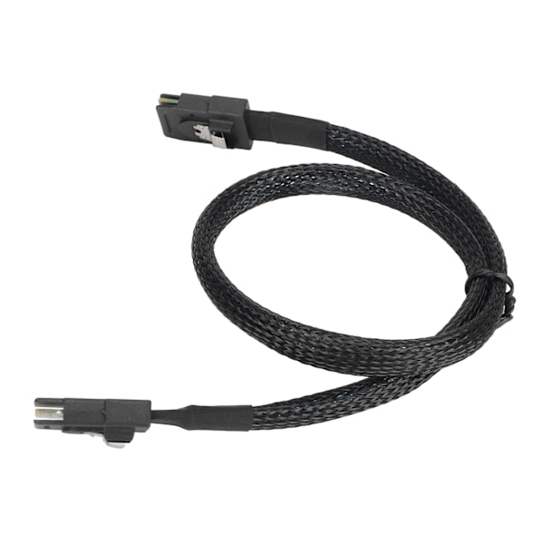 Mini SAS SFF 8087-kabel, dobbel rett hode, datakabel for tilkobling av datamaskinserverens hovedkort til array-kort, 0,5 m / 1,6 fot