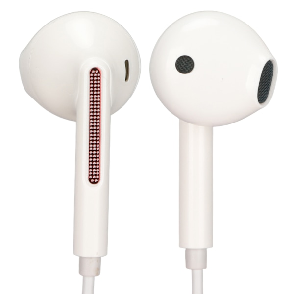 USB C -kuulokkeet Professioanl HiFi Stereo Noise Canceling Volume Control Type C -nappikuulokkeet Xiaomi-puhelimille Huawei Red