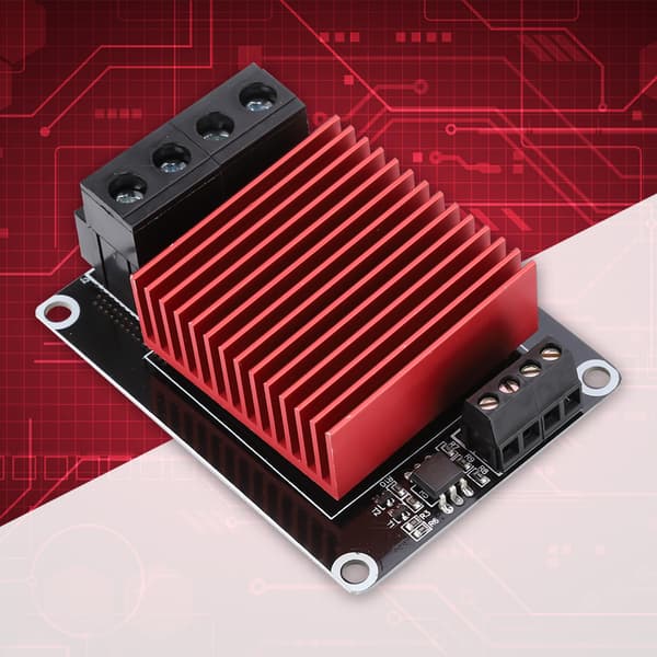 30A Hot Bed Power Expansion Board High Current Load Module MOS Tube Mosfet til 3D-printer