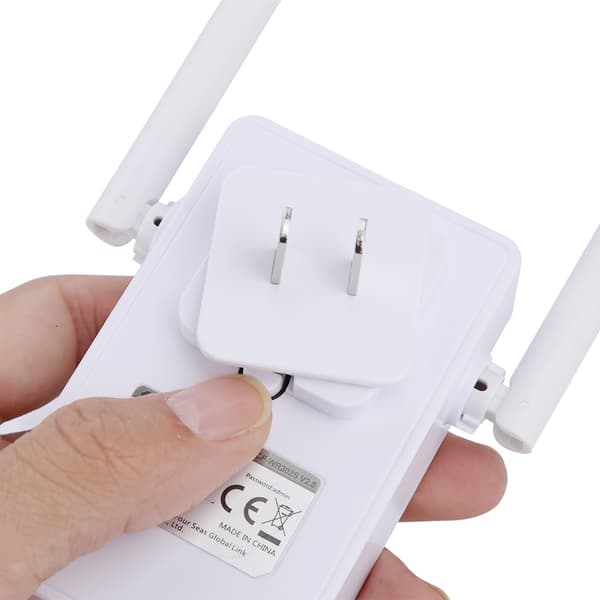 300Mbps trådlös signalförstärkare COMFAST Wifi Range Router Extender med dubbla externa antenner
