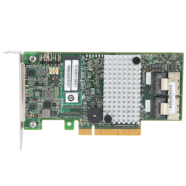LSI 9267-8i 2208 6Gb/s 512MB PCI-E 2.0 8-port SATA SAS RAID0/1/10 Controller-kort med låg baffel