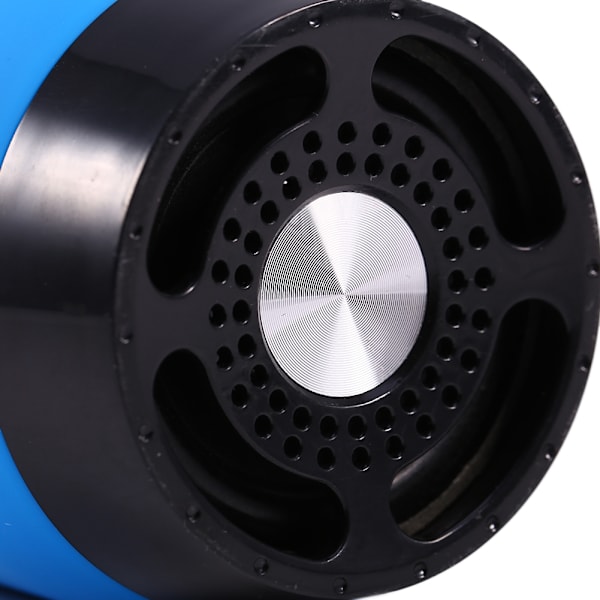 Mini trådlös stereo Bluetooth-högtalare bärbar för iPhone surfplatta PC laddningsbar ny blå