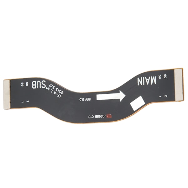 Näytön liitin Flex-kaapeli FPC-emolevyliitäntäkaapeli Samsung S21 5G G998B -kaapeleiden vaihto