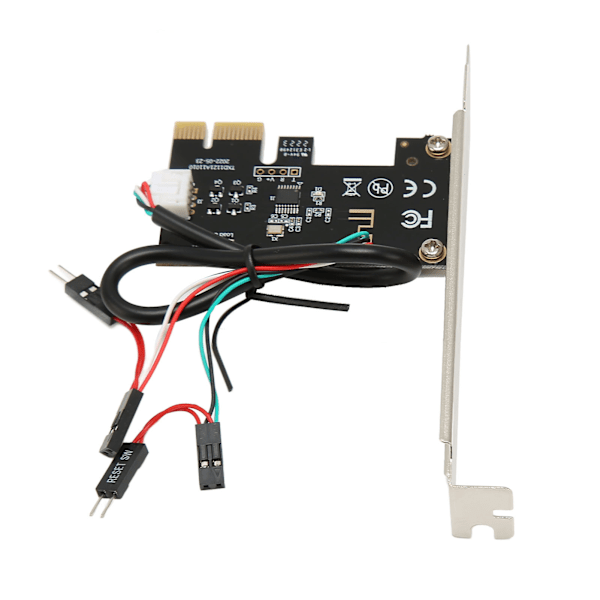 Datorns strömbrytare återställningsknapp PCIE-kort APP fjärrkontroll PCIE X1-portkort för PC-dator