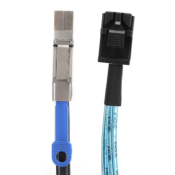 Mini SAS-kabel maskinvare SFF8643 til SFF8644 servernettdata høyhastighetsoverføring H0109 (1 meter)