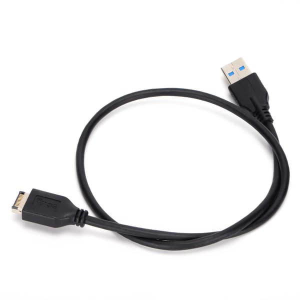 Moderkort 3.1 forlængerkabel bærbar 10 Gbps positiv negativ stik frontpanel header