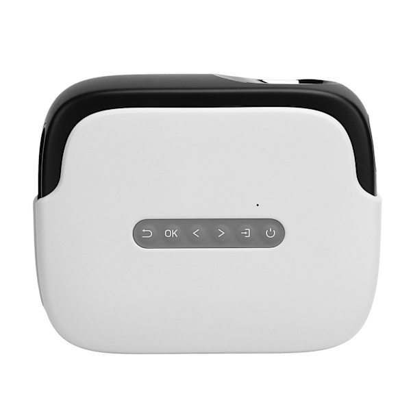 DR‑860 1080P Mini Projektor Svart LED Bærbar Projektor Hjemmekino Smart Projektor AC 100‑240VEU Plugg