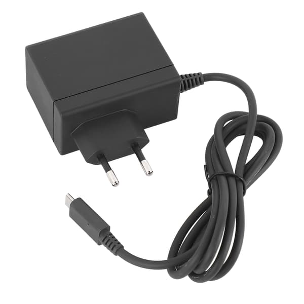 AC-adapteroplader Hurtigopladning USB C-kabel Spilkonsol Strømforsyning Oplader til Switch  100‑240V