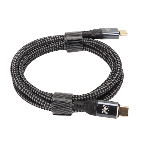 USB C til USB C-kabel PD240W USB2.0 Type C-grensesnitt 480 Mbps USB C hann til C hann dobbel dataoverføringskabel 150 cm