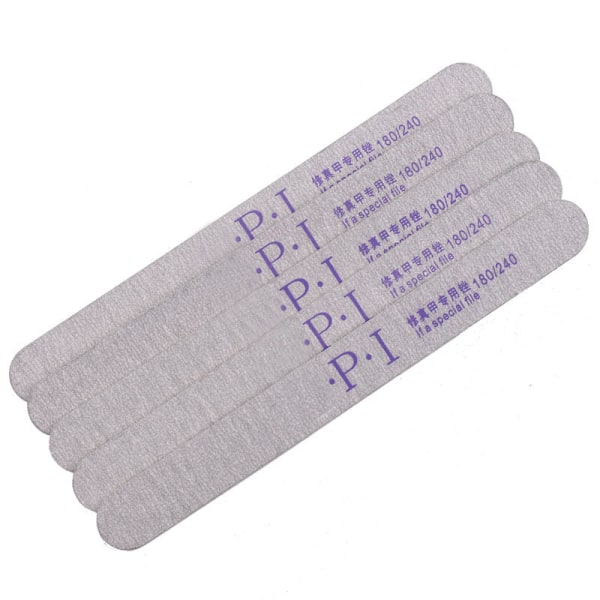 Premium Nagelfilar | Grov 100/180 Medium | Professionellt Val | Desinficerbara Tvättbara Återanvändbara | Old Gold Nagelfil