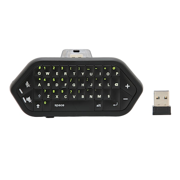 Mini-tastatur for Xbox One - Ultrakompakt 2.4G trådløst spilltastatur for Xbox One