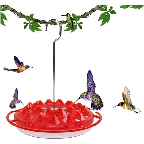 Paras Hummingbird-syöttimet ulkotiloihin ripustettavaksi, helppo puhdistaa ja täyttää, Mary's Sweety Hummingbird-syöttimet lahjoiksi ikkunaan ja puutarhaan, More Birds 1PC