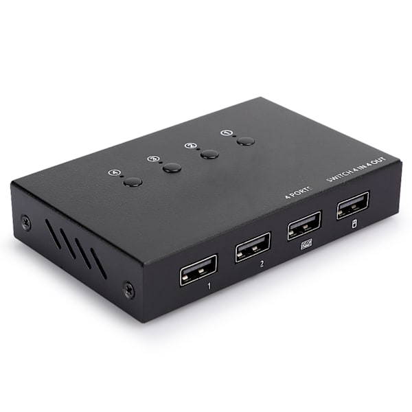 KVM-kytkin USB2.0, jaa laite HDMI 4 sisään 4 ulos tulostinjakamiseen, hiirelle, näppäimistölle 404K404K