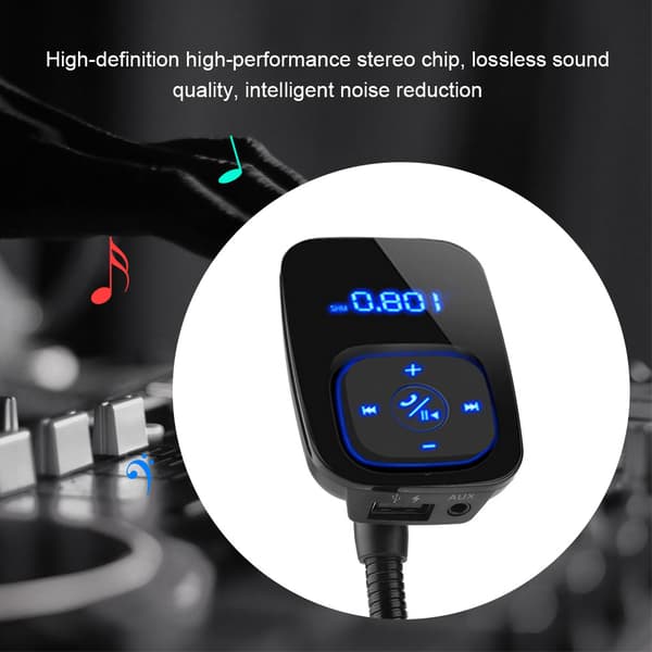 Bil Bluetooth FM-sender Bil Dobbelt USB-sender MP3 CVC Bluetooth3.0 Stereo