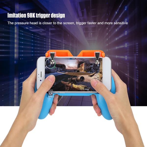 Mobiltelefon Varmeavledning Gamepad Håndtak Joystick Trigger Controller for Smartphone