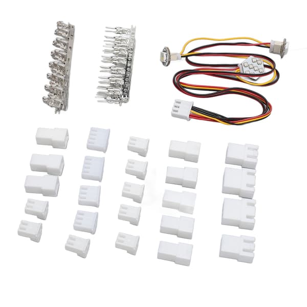 for SB Ekstruder LED Strip Kit Professionelt Hex Lys Plade Sæt til Voron 2.4 Trident 3D Printer Dele