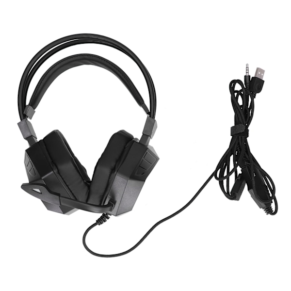 G15 Gaming Headset RGB Fargerik Gaming Datamaskin Spiser Kylling Kablet Gaming Hodetelefoner