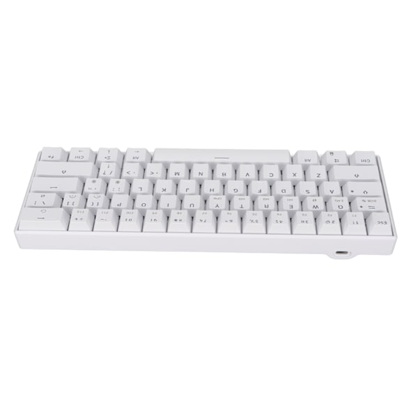 READSON Mekanisk Tastatur 61 Nøgler RGB Baggrundsbelyst 3 Tilstande Trådløs Understøttet Ergonomisk Kablet Tastatur til Hjemmekontor Tea Farve Akse Krop