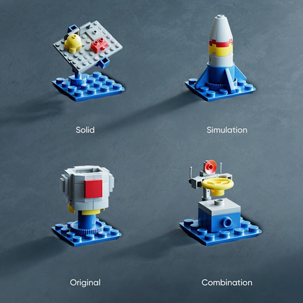 Vilbocr Falcon Heavy rymdraket byggklossset rymdkapsel för 4+ år pojkar barn presentidé Super Heavy Launch Vehicle för barn-69 delar