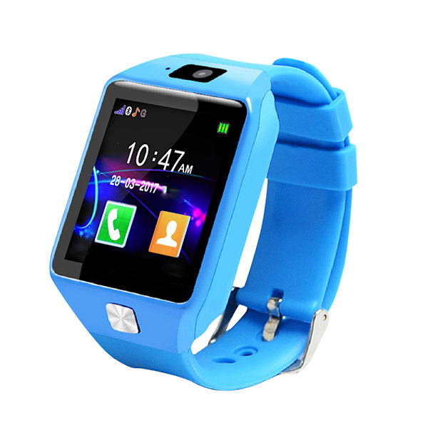 Children Kids Anti Lost Watch Smartwatch Activity Tracking Smart Wristwatch (Blue)