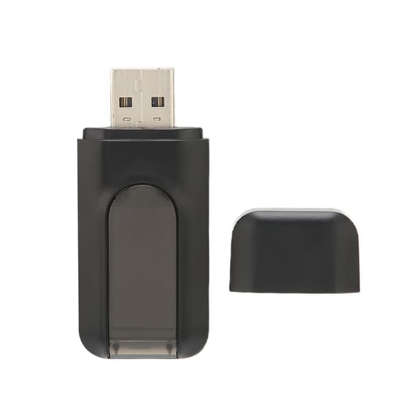 2 i 1 Bluetooth-adapter USB trådløs Bluetooth-sendermodtager med LED-display til bilhjemmeaudiosystem