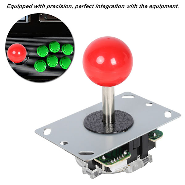28/24 Valopainikkeen 5P Rocker Kaksoispakkaus Musta USB Core Board Arcade Kit
