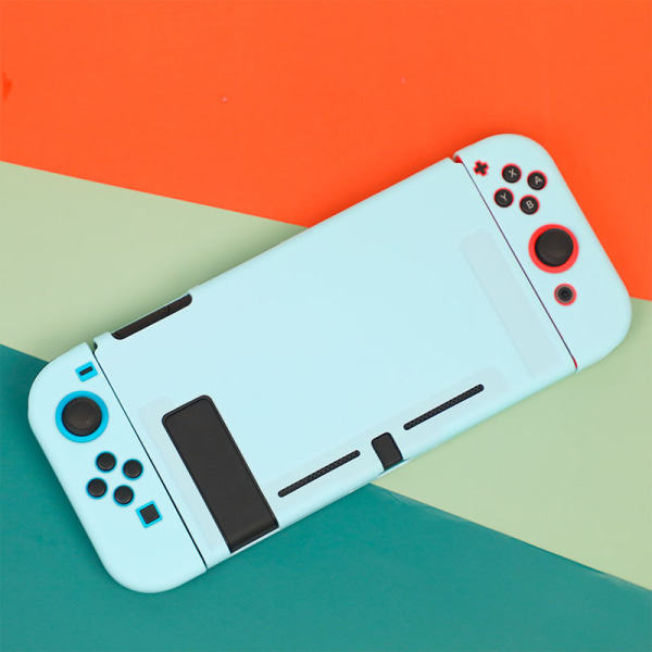Dockbart beskyttelsescover til Nintendo Switch, sødt blød TPU Slim Cover Cover til NS-konsol og Joy-Con-controllere
