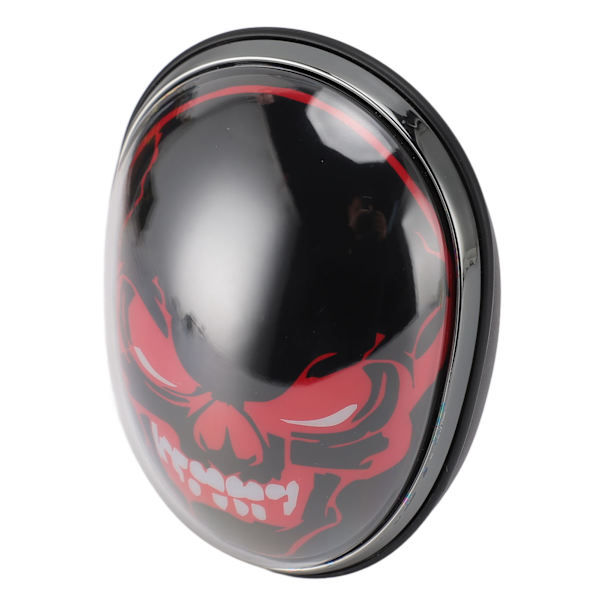 Skull Bluetooth-högtalare, bärbar trådlös Bluetooth 5.0-högtalare, Halloween-ljus, högtalare för bärbar dator, surfplatta, smartphone, svart