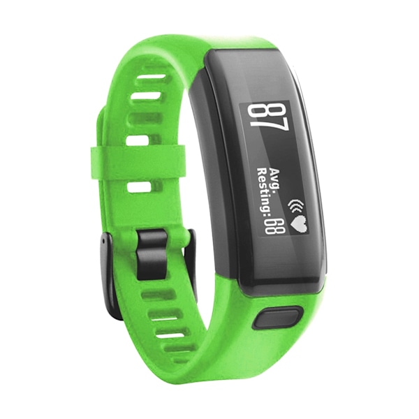 Udskiftning Silikone Sport Armbånd Rem Håndledsrem Til Garmin Vivosmart HR (Grøn)