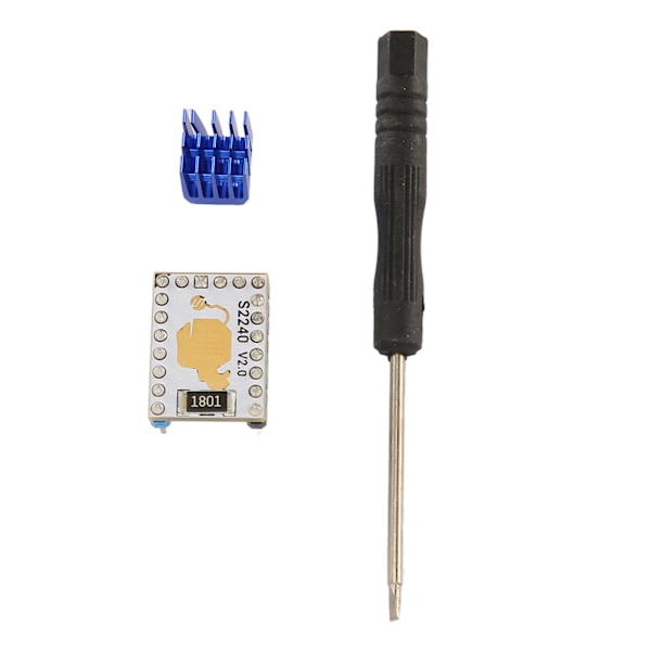 Stegmotor Driver S2240 V2.0 SPI 256 Underavdelning 3A IFS 2.1A IRMS 4.5V till 36V TMC2240ATJ Chip Stepper Motor Driver