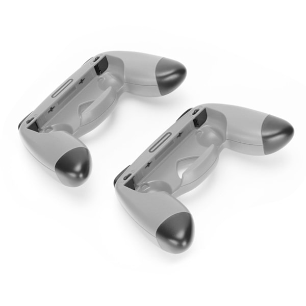 Håndtak Stativ Lader for Switch Slitasjebestandig Spillkontroller Stativ Lader Svettebestandig Håndtak Kit for SwitchGrå
